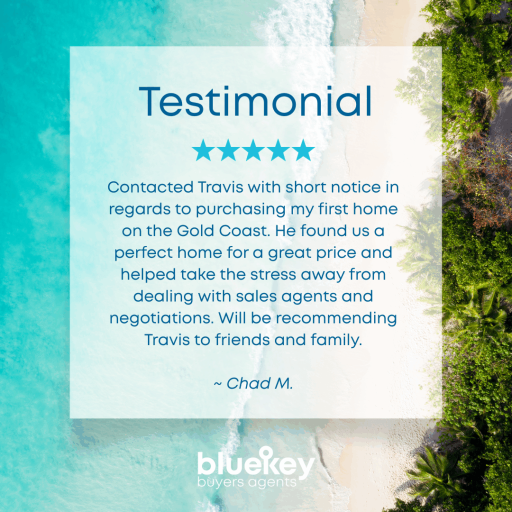 Testimonial #1 Chad M Blue Key Buyers Agents