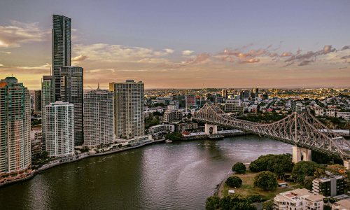 Brisbane City River Bridge